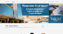 Desktop Screenshot of comprasnoparaguai.tur.br